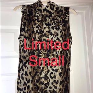 Leopard Sleeveless Top